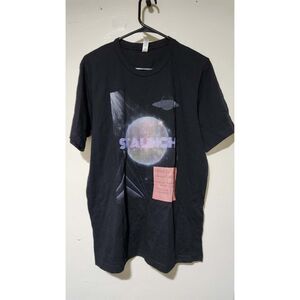 Bella + Canvas Graphic Tee – “STAUNCH” Moon Design – Size L